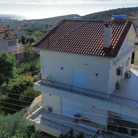 Beautiful Maisonette With A View To The Mountains And The Sea Agia Marina  Exterior foto
