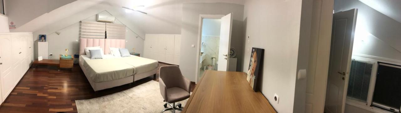 Beautiful Maisonette With A View To The Mountains And The Sea Agia Marina  Exterior foto